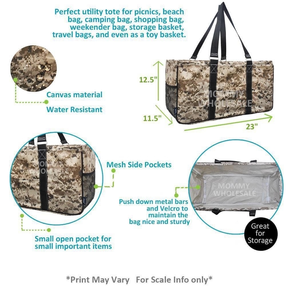 Nigil brand NEW. Carry Tote w handles,Folds Flat